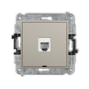 Telefoonaansluiting RJ11 - Taupe