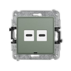 Dubbel USB-C-sage